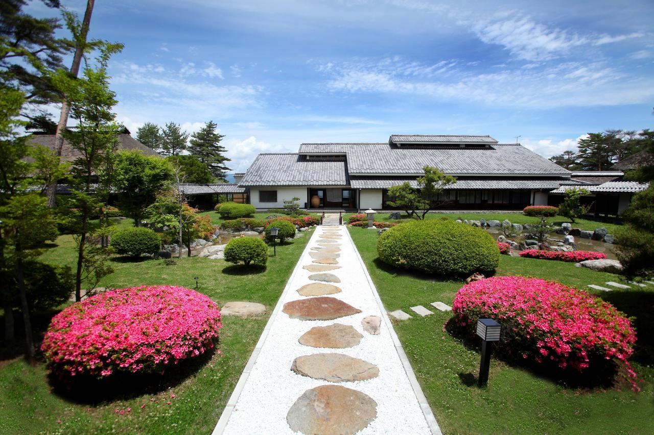 Suwakonomori Shikitei Hotel ซุวะ ภายนอก รูปภาพ